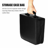 520 Disc CD DVD Case Wallet Storage Holder Booklet Album Folder Bag Box Sleeves