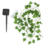 10/20M LED Solar Powered Ivy Fairy String Lights Garden Outdoor Wall Fence Light