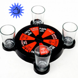 Drinking Party Game Set - Roulette Wheel of Fortune Game For Fun!