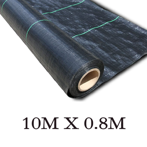30/50/100m Weed Mat Matting Control Weedmat Woven Fabric Plant Cover
