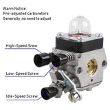 Carburetor Carb Air Fuel Filter Set For STIHL FS38 FS45 FS46 FS55 FS80 FS85 KM55