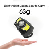 Brand New LED Head Torch Headlight COB Camping Headlamp USB Rechargeable Flashlight Lamp