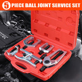 5X Front End Service Tool Kit Ball Joint Tie Rod Set Pitman Arm Puller Remover