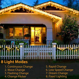 Solar Fairy String Lights 100/200/500 LED Outdoor Garden Christmas Party Decor
