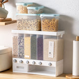 10Kg Kitchen Wall Rice Container Food Storage Case Bean Grain Cereal Dispenser