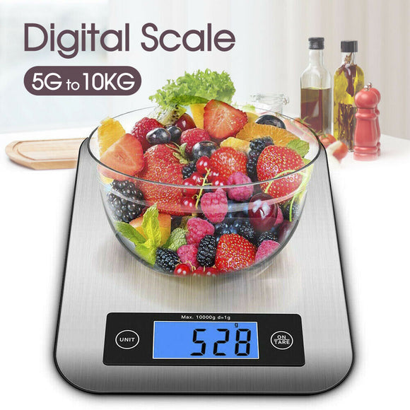 10kg Kitchen Digital Scale Electronic LCD Balance Food Weight Postal Scales