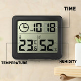 Digital Thermometer Humidity Meter Room Temperature Indoor LCD Hygrometer