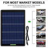 10W 5W Solar Panel Kit 12V Trickle Car Battery Charger Waterproof Boat