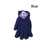 Double Layer Gloves For Woman Man Full Finger Cover Warm Heating Winter