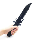 Camping Tactical Razor Sharp Survival Knife Bowie Pig Sticker With Nylon Sheath