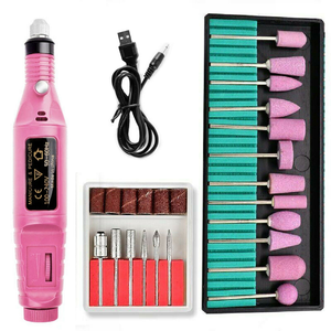 24File Electric Nail Drill Bits Tool Kit Machine Acrylic Manicure Art Pen Shaper