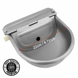 Stainless Water Trough Bowl Automatic Drinking For Dog Horse Chicken Auto Fill