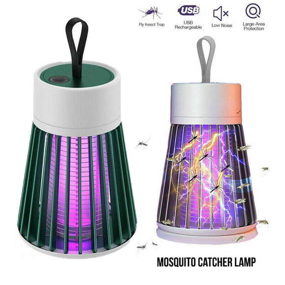 Electric LED Mosquito Catcher Lamp Light Insect Killer Fly Bug Zapper Trap