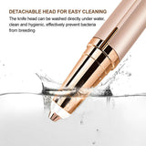 Electric Eyebrow Trimmer Finishing Touch Flawless Brows Hair Remover LED Light