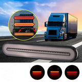 Tail Lights Halo Neon LED Trailer Truck Flowing Turn Signal Rear Stop Brake 2Pcs