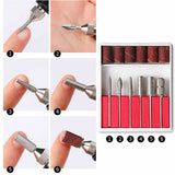 24File Electric Nail Drill Bits Tool Kit Machine Acrylic Manicure Art Pen Shaper