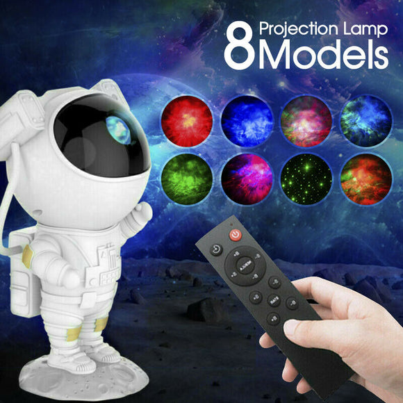 LED Astronaut Projector Light USB Starry Night Light Bedside Table Lamps 2022