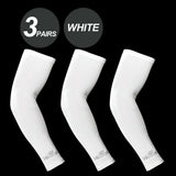 3 Pairs Cooling Sport Arm Stretch Sleeves Sun UV Protection Covers Cycling Golf