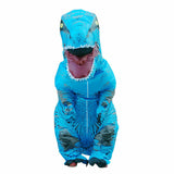 T Rex Child Inflatable Trex Dinosaur Costume Kids Boys Jurassic Blow Up T-Rex