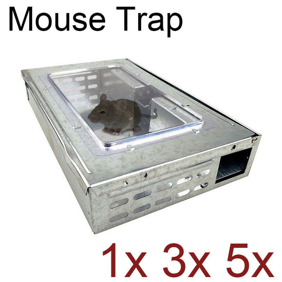 Mice Metal Trap Humane Safe Self Catching Multi Live Catch Reusable High Quality
