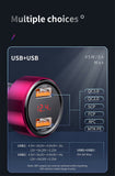 Baseus 45W 6A USB Car Charger Type-C QC4.0 PD3.0 Quick Charge For Samsung iPhone