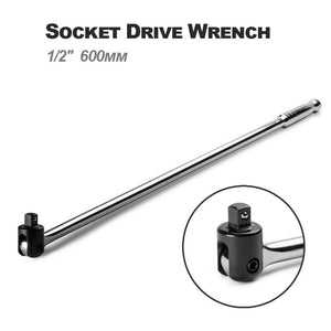 1/2" 600mm 24" Breaker Bar Socket Drive Wrench Spanner CRV Steel Chrome Vanadium