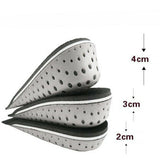 Insole Heel Lift Insert Shoe Pad Height Increase Cushion Elevator Taller Unisex