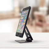 Universal Folding Aluminum Tablet Mount Holder Stand For iPhone Samsung