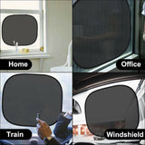 2pcs Car Side Window Sun Shade Visor UV Protector Shield Cover For Baby Kids