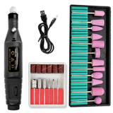 24File Electric Nail Drill Bits Tool Kit Machine Acrylic Manicure Art Pen Shaper