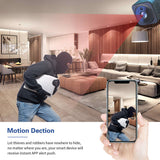 Mini Camera WiFi 1080P HD Night Vision Two-Way Intercom Surveillance Micro