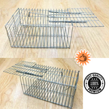 1PCS Rat Cage Trap Humane Live Animal Catcher No Poison Mouse Mice Pest Control