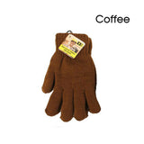 Double Layer Gloves For Woman Man Full Finger Cover Warm Heating Winter