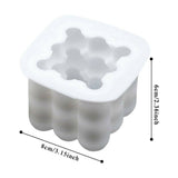 DIY Candles Mould Soy Wax Candle Mold Aromatherapy Candle 3D Silicone Moulds