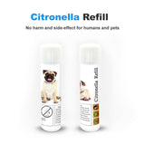 Rechargeable Dog Citronella Anti Bark Spray Collar Training Stop Barking Humane