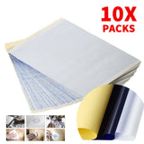 10/20/50x Tattoo Stencil Transfer Paper Thermal Carbon Tracing Copier Kit