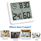 Digital Thermometer Humidity Meter Room Temperature Indoor LCD Hygrometer