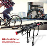 Bicycle Mountain Bike Rear Rack Seat Post Mount Pannier Luggage Tail Carrier