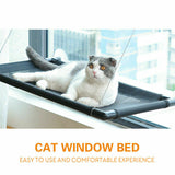 Pet Cat Window Hammock Perch Bed Hold Up To 60lbs Mounted Durable Seat