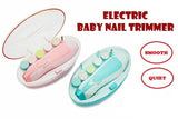 Electric Baby Nail Trimmer Infant Newborn Safe Grinder Clipper Tools Set