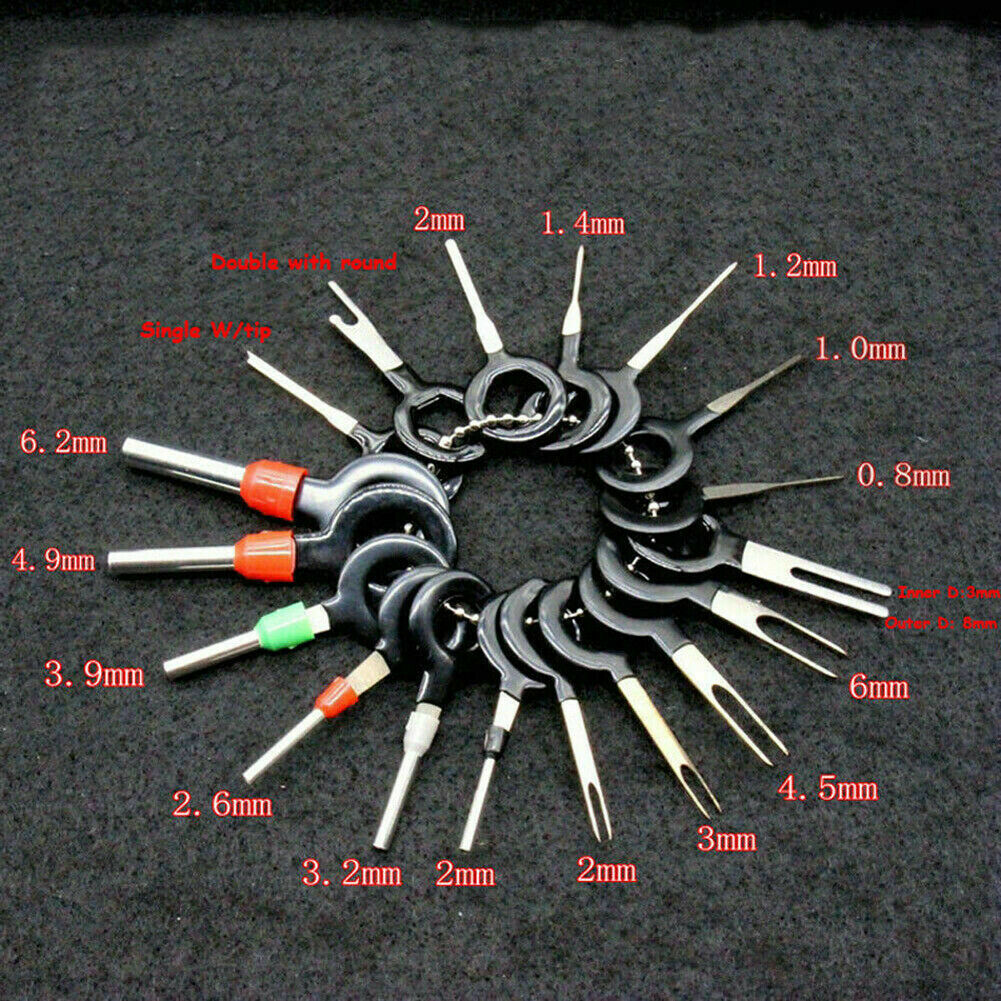 70Pcs Set Pin Ejector Wire Kit Extractor Auto Terminal Removal Connect ...