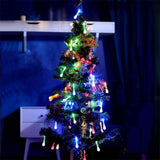 7m 50LED Solar Powered Fairy String Light Raindrop Outdoor Party Decor Tree Lamp