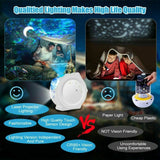 3In1 LED Galaxy Starry Night Light Projector 3D Ocean Star Sky Party Lamp