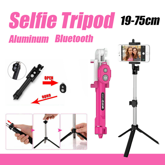 Unipod Selfie Stick Handheld Tripod Bluetooth For Samsung