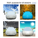 3Layer Aluminum 3XXL Waterproof Outdoor Car Cover Double Thick Rain UV Resistant