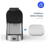 3in1 Wireless Charging Dock Station Charger For Apple Watch iPhone 12 11 Pro