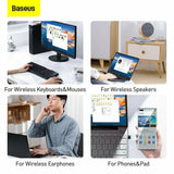 Baseus USB Wireless Bluetooth 5.0 Transmitter Dongle Receiver PC Speaker Adapter
