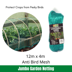 12M Jumbo Netting Anti Bird Garden Gardening Net Mesh Pond Protect Cover