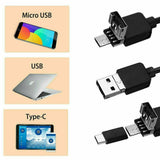 USB 3 in 1 5.5mm Camera HD Digital Visual Ear Spoon Ear Cleaning Endoscope