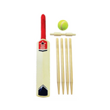 Cricket Set Size 5 with Wickets and Tennis Ball Game Sport 6pc